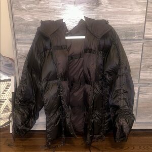 Womens Black Puffer Jacket